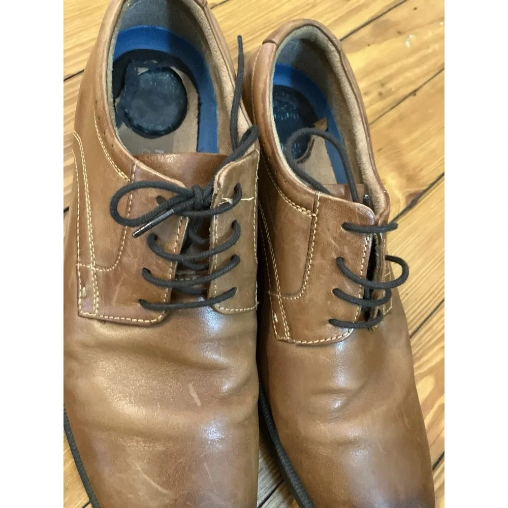 Nunn‎ Bush Mens Shoes  Brown Lace Up Size 11 M Leather
